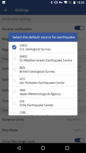 اسکرین شات 8 برنامه Earthquakes