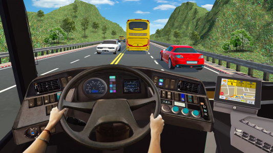 اسکرین شات بازی Bus Simulator 2023 Racing Game 3