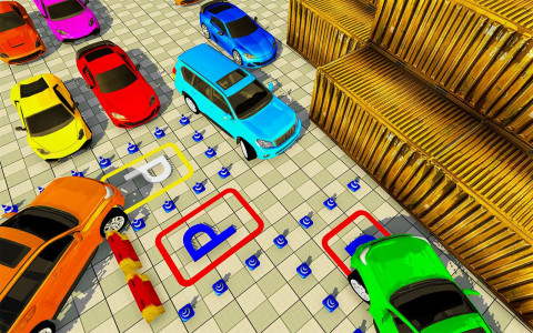 اسکرین شات بازی Prado Car Parking 3