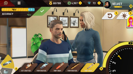 اسکرین شات 5 بازی Barber Shop-Hair Cutting Game