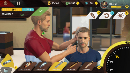 اسکرین شات بازی Barber Shop-Hair Cutting Game 2