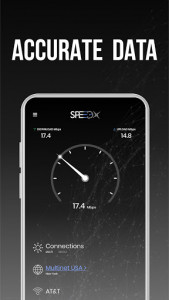 اسکرین شات برنامه Internet speed test Meter- SpeedTest Master & Wifi 1