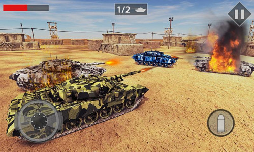 اسکرین شات بازی Army Tank Infantry Death Match 3