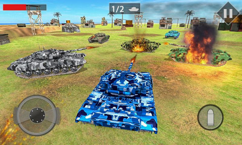 اسکرین شات بازی Army Tank Infantry Death Match 4
