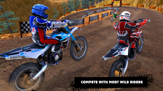 اسکرین شات بازی Dirt Track Bike Racing 1