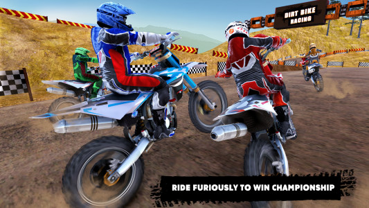 اسکرین شات 2 بازی Dirt Track Bike Racing