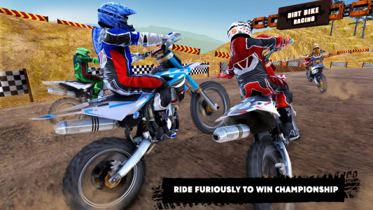 اسکرین شات بازی Dirt Track Bike Racing 2