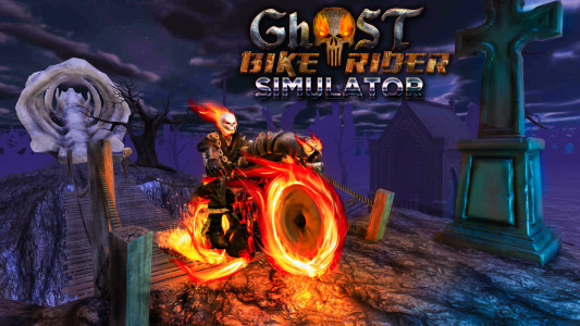 اسکرین شات بازی Ghost Bike Rider Simulator 3D 5