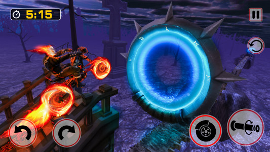 اسکرین شات بازی Ghost Bike Rider Simulator 3D 3