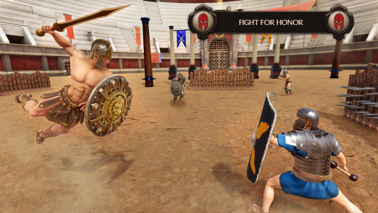 اسکرین شات بازی Gladiator Arena Glory: Extreme Battle Hero 1