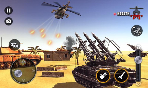 اسکرین شات بازی Helicopter Gunship Strike 4