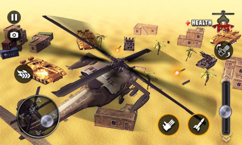 اسکرین شات بازی Helicopter Gunship Strike 2