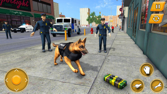 اسکرین شات 2 بازی NY City K9 Police Dog Survival