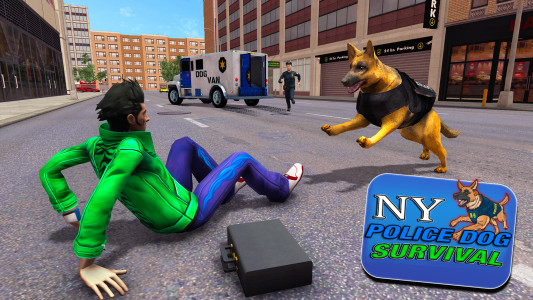 اسکرین شات 5 بازی NY City K9 Police Dog Survival