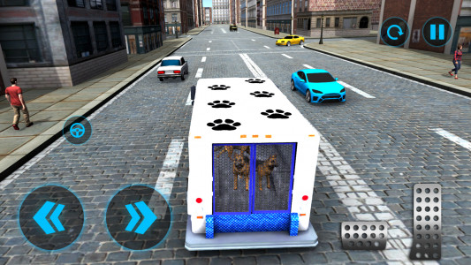 اسکرین شات بازی Police Dogs Van Driver Games 3