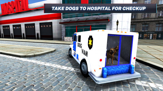 اسکرین شات بازی Police Dogs Van Driver Games 4