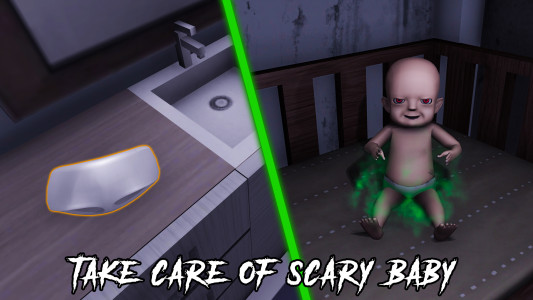 اسکرین شات بازی Scary Baby in Horror House 2
