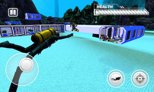 اسکرین شات 1 بازی Secret Agent Scuba Diving Game