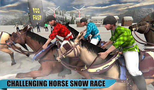 اسکرین شات بازی Snow Racing 2019: Horse, Cars, Snowmobile Race 6
