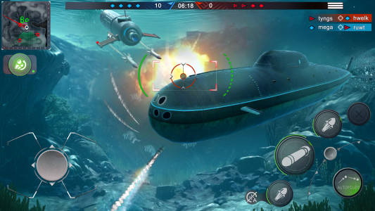 اسکرین شات بازی Modern Warships Submarine Game 4