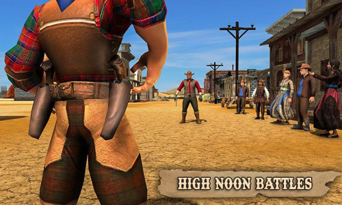 اسکرین شات بازی West Town Sheriff Horse Game 4