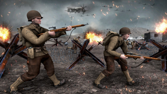 اسکرین شات بازی D-Day World War 2 Battle Game 2