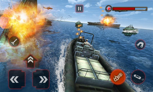 اسکرین شات بازی D-Day World War Naval Game 5