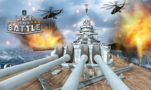 اسکرین شات بازی World War Naval Warfare: Navy Battle 3D 3