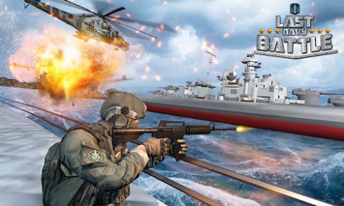 اسکرین شات بازی World War Naval Warfare: Navy Battle 3D 4