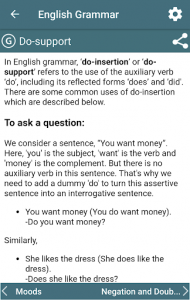 اسکرین شات برنامه English Grammar Complete Handbook 6