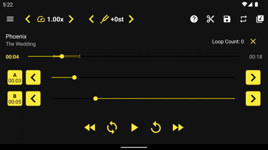 اسکرین شات برنامه Loop Player 7