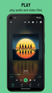 اسکرین شات 1 برنامه Repeat Audio Video Player