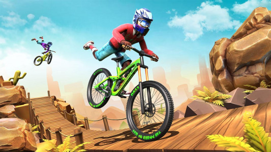 اسکرین شات برنامه BMX Bicycle Racing Stunts : Cycle Games 2021 3