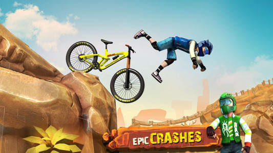 اسکرین شات برنامه BMX Bicycle Racing Stunts : Cycle Games 2021 4