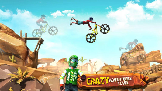 اسکرین شات برنامه BMX Bicycle Racing Stunts : Cycle Games 2021 2