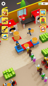 اسکرین شات بازی Idle Pizza Restaurant 2