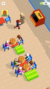 اسکرین شات بازی Idle Pizza Restaurant 2