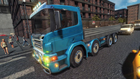 اسکرین شات بازی Offroad Truck Construction Transport 4