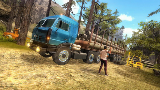 اسکرین شات بازی Offroad Truck Construction Transport 3