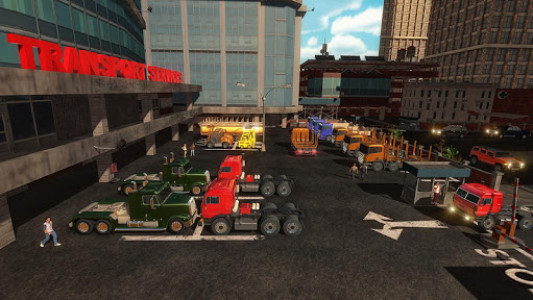 اسکرین شات بازی Offroad Truck Construction Transport 8