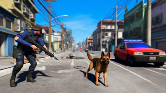 اسکرین شات 3 بازی Police Dog Crime Chase Game