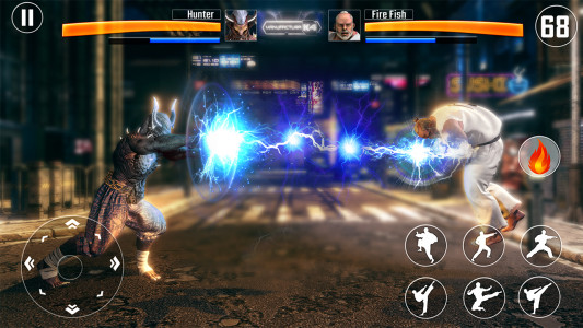 اسکرین شات 2 بازی Kung Fu Fighting Karate Games