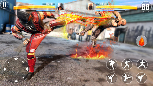 اسکرین شات 1 بازی Kung Fu Fighting Karate Games