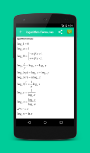 اسکرین شات 4 برنامه All Math formula