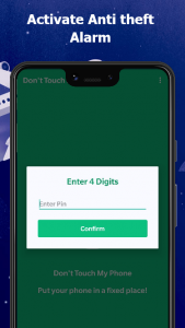 اسکرین شات 3 برنامه Don't Touch My Phone