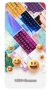 اسکرین شات برنامه Touch Pal Cut Emoji Keyboard 5