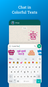 اسکرین شات برنامه Bobble AI Keyboard 3