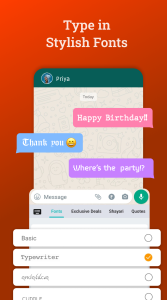 اسکرین شات 4 برنامه Bobble AI Keyboard