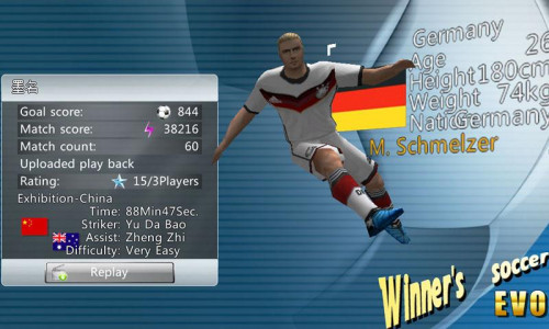 اسکرین شات بازی Winner Soccer Evolution 2