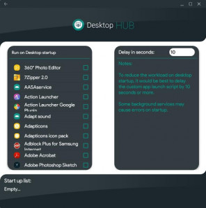اسکرین شات برنامه Desktop Hub for Samsung DeX 3
